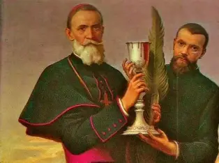 San Luis Versiglía y San Calixto Caravario.