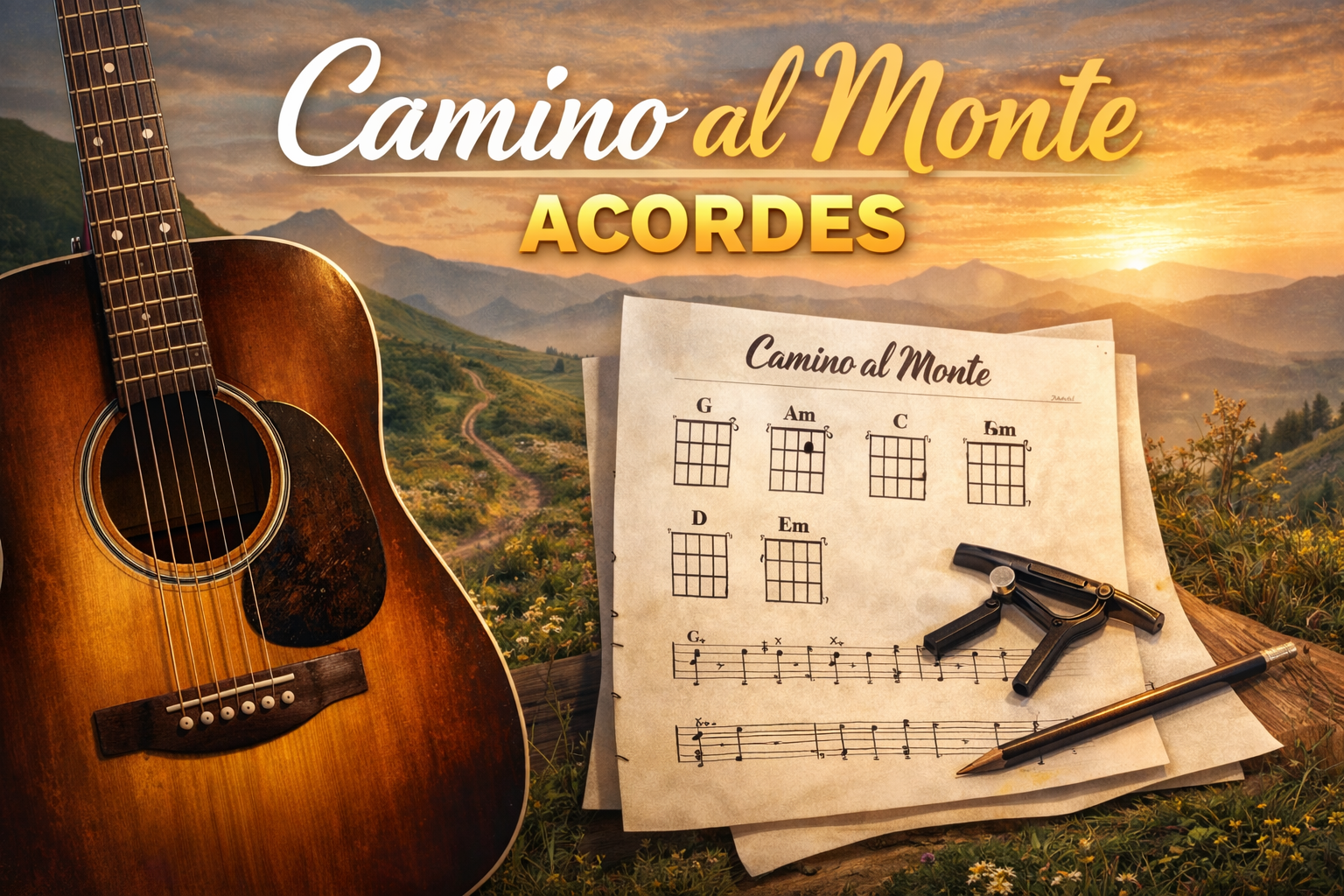 Camino al Monte Acordes PDF