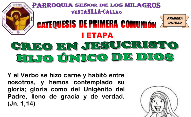 Creo en Jesucristo Tema para Niños