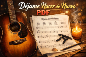 Dejame Nacer de Nuevo Letra y Acordes