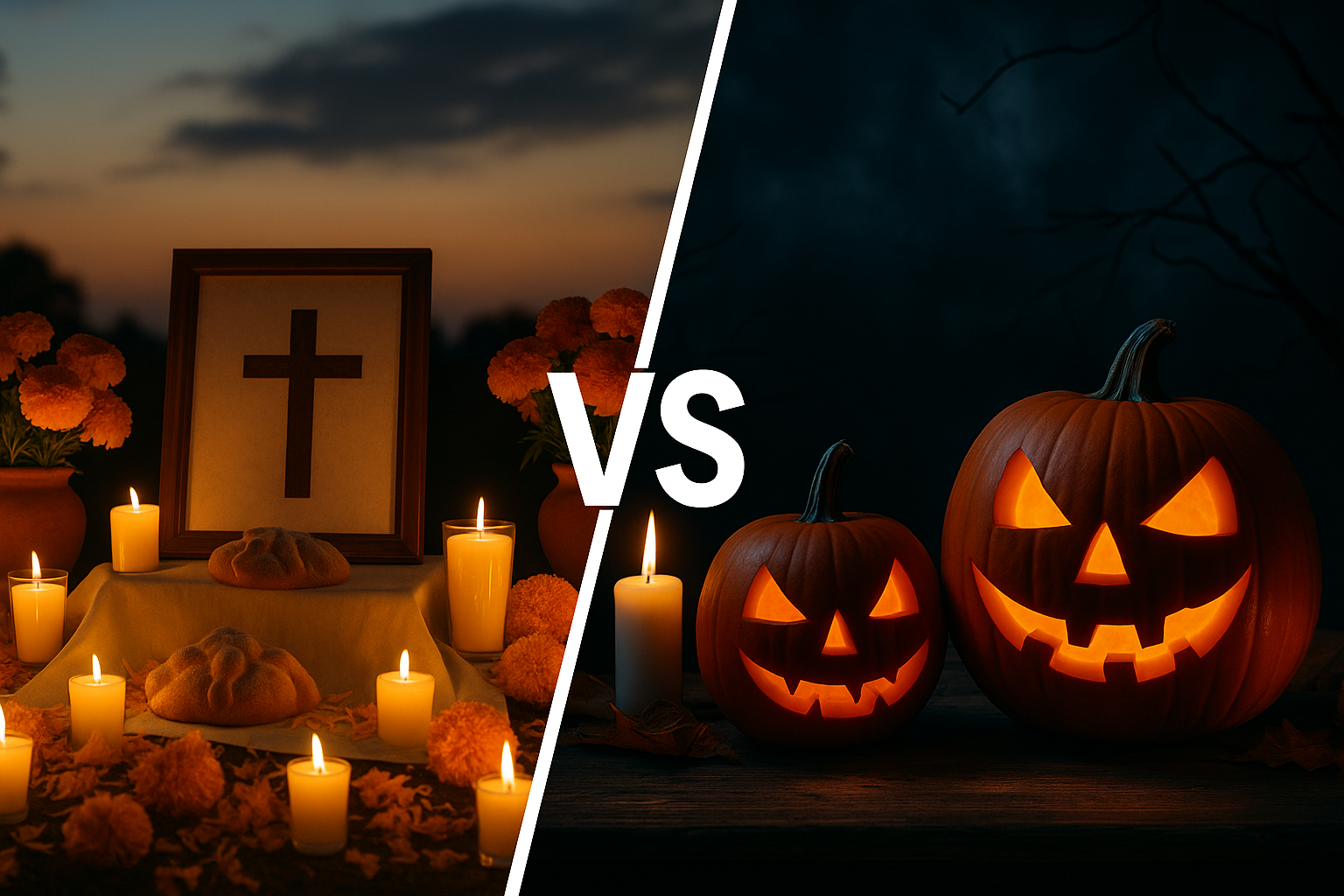 Diferencias entre Halloween y dia de Muertos