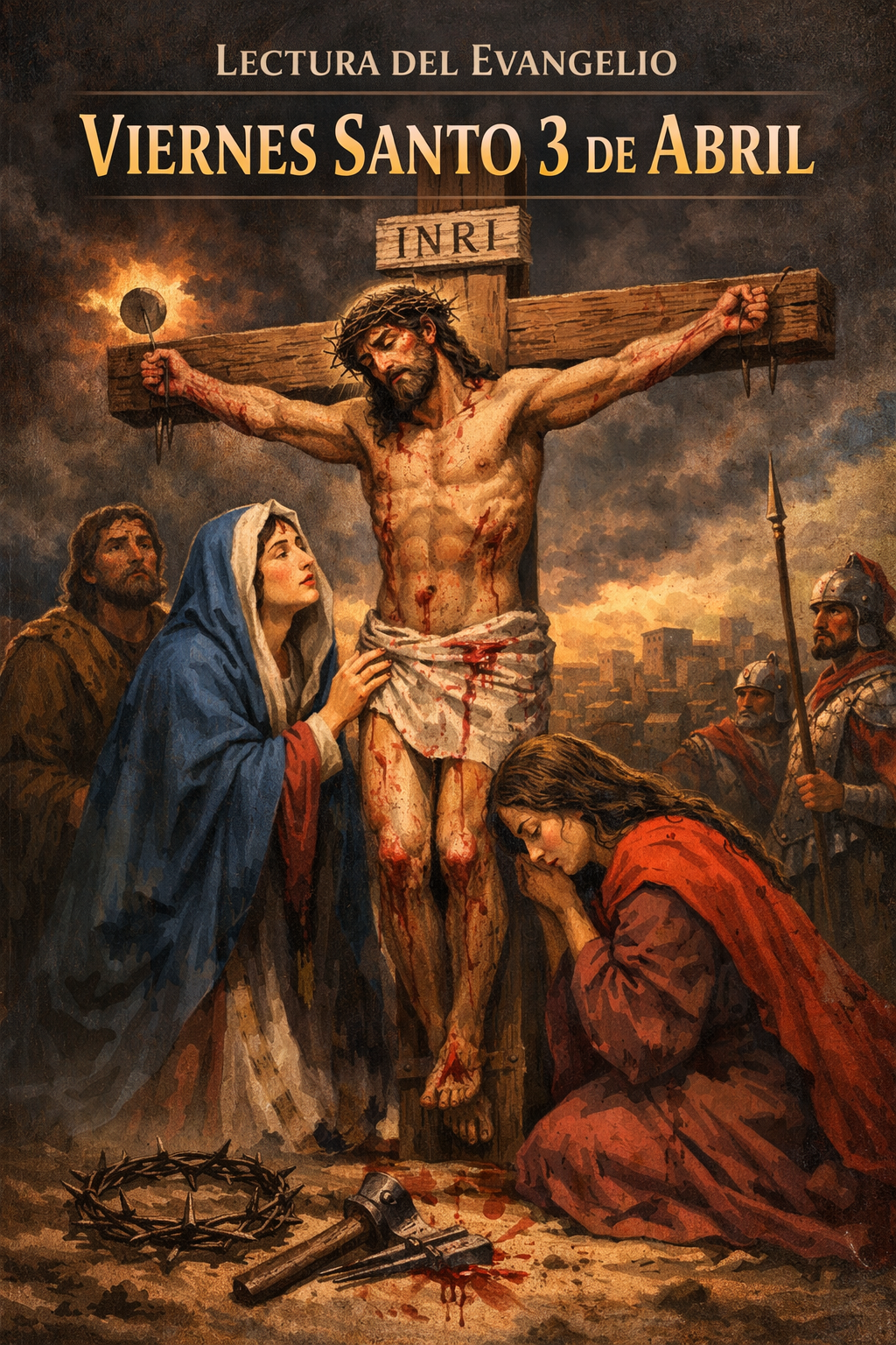 Evangelio de Hoy Viernes Santo 3 de Abril de 2026