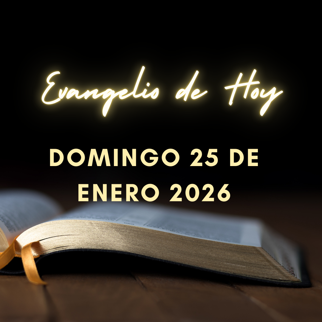 Evangelio de Hoy Domingo 25 de Enero 2026