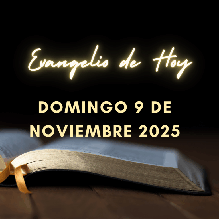 Evangelio de Hoy Domingo 9 de Noviembre de 2025