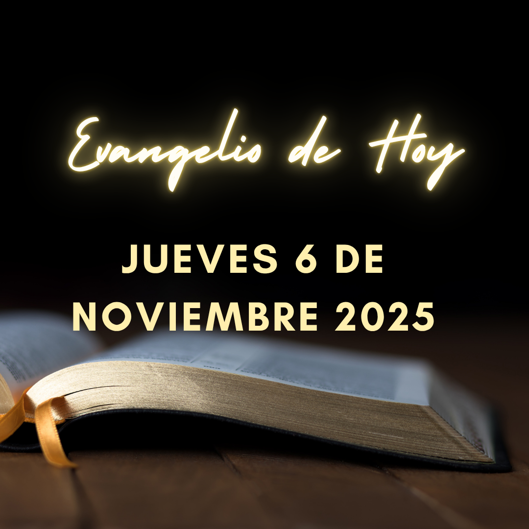Evangelio de Hoy Jueves 6 de Noviembre de 2025