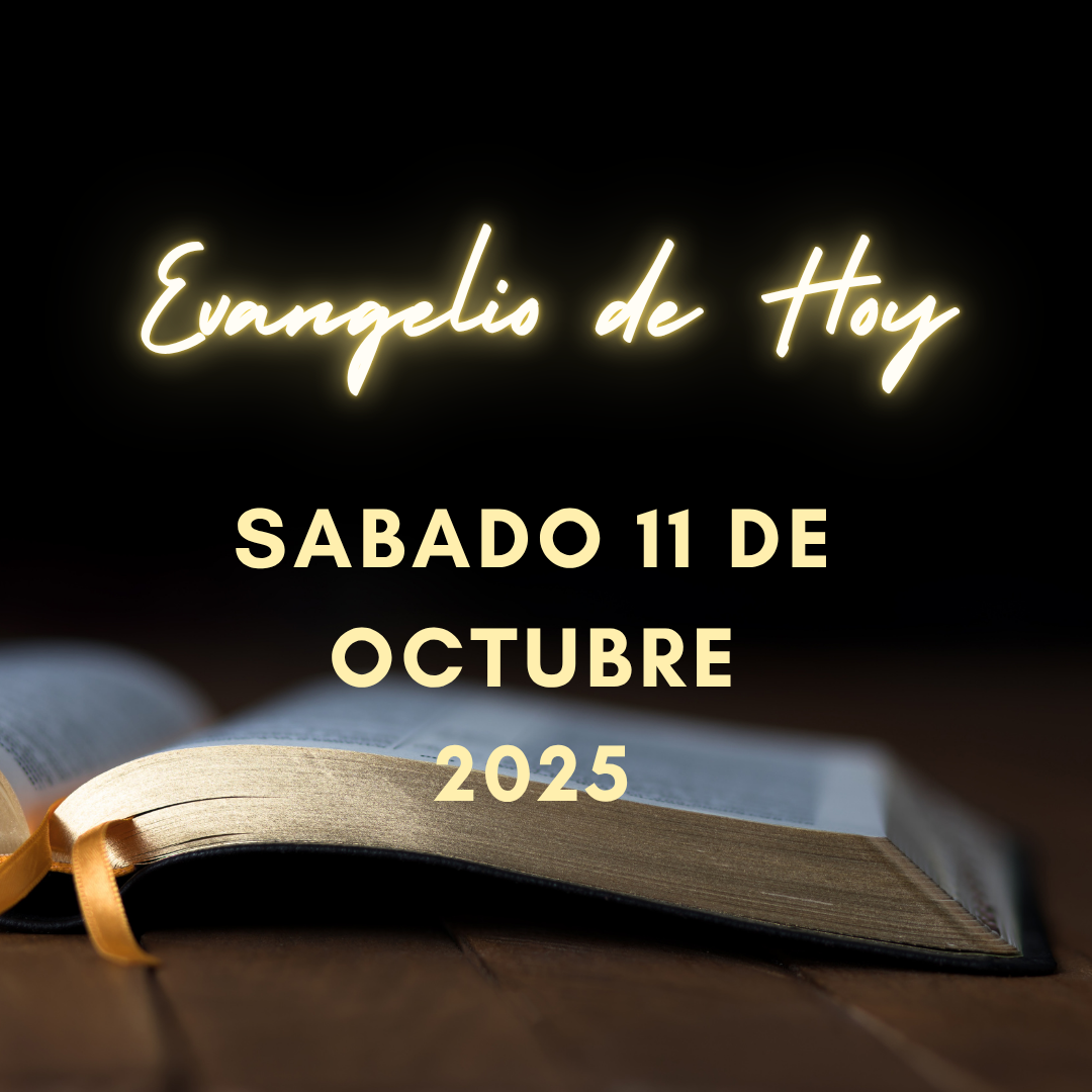 Evangelio de Hoy Sabado 11 de Octubre de 2025