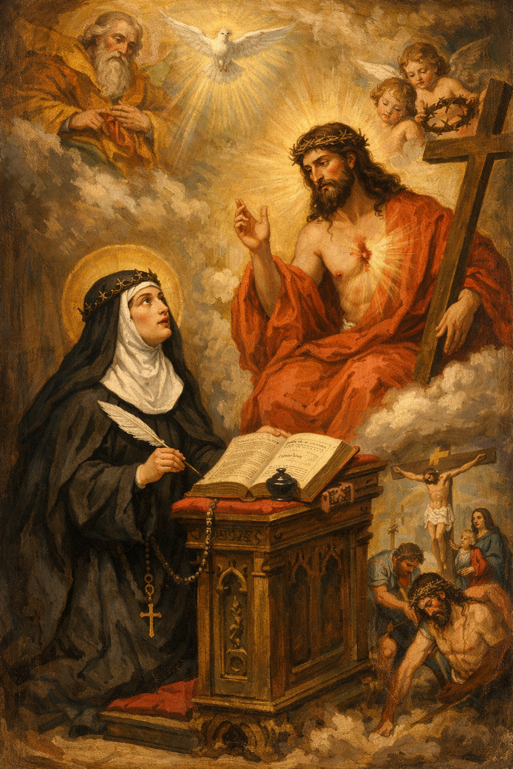 15 oraciones de Santa Brigida