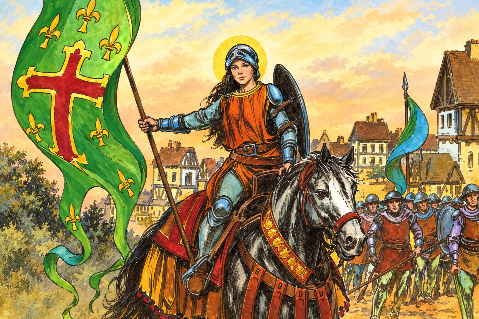 Santo de hoy 20 de octubre Santa Juana de Arco